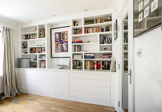 Gorgeous Built in Cupboards in your living room